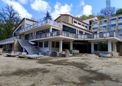 hôtel en construction
