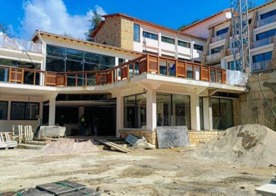 hôtel en construction