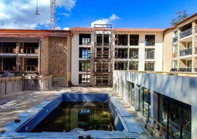 hôtel en construction